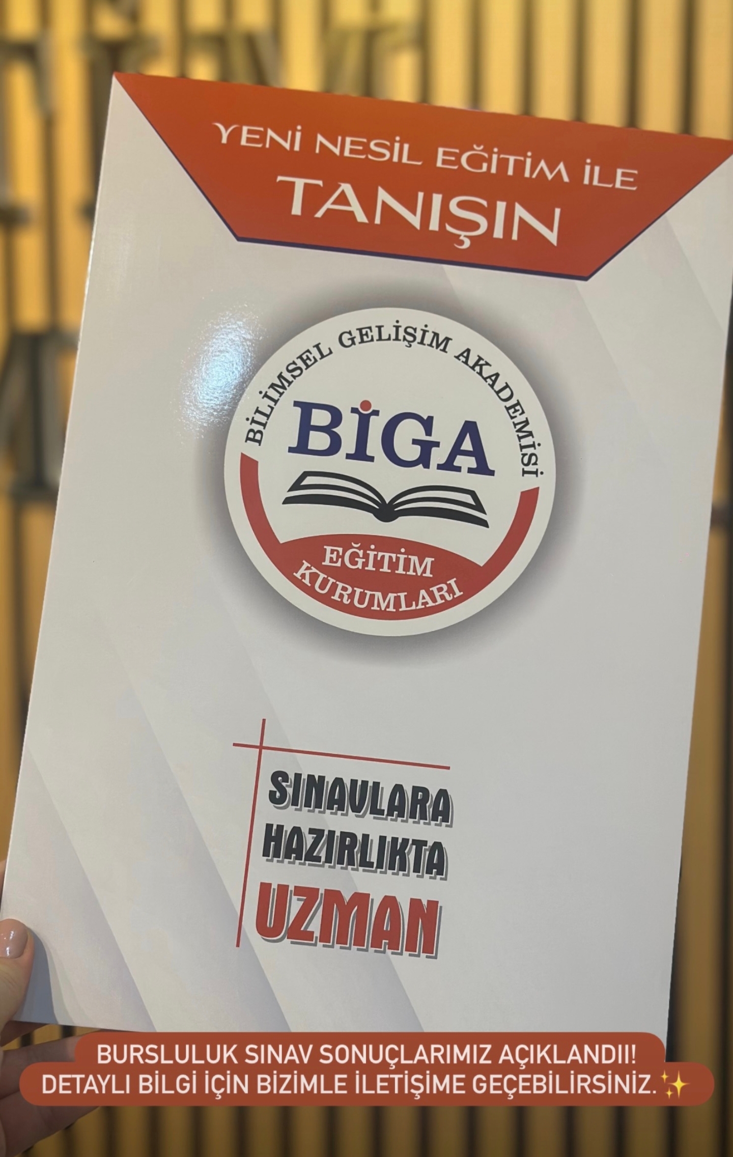 Bursluluk sınav sonuçlarımız açıklandı!